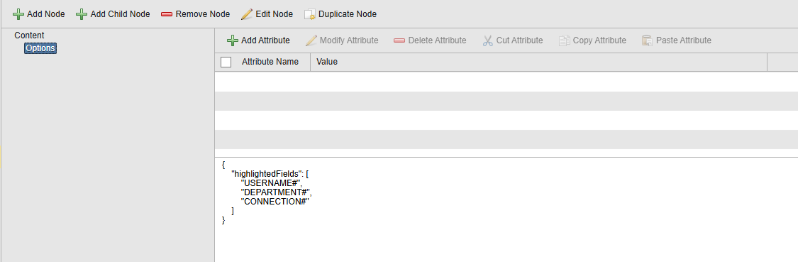 Structured Documentation – Highlighted Fields