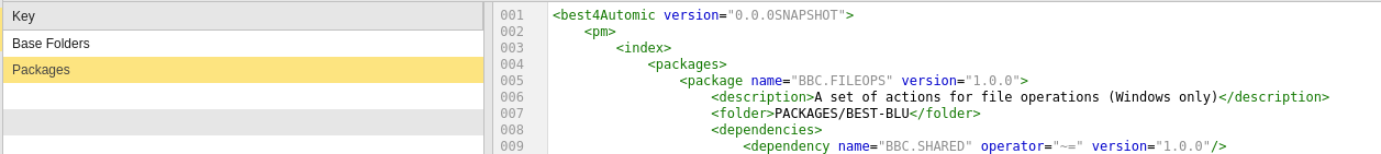 lokaler Package-Index