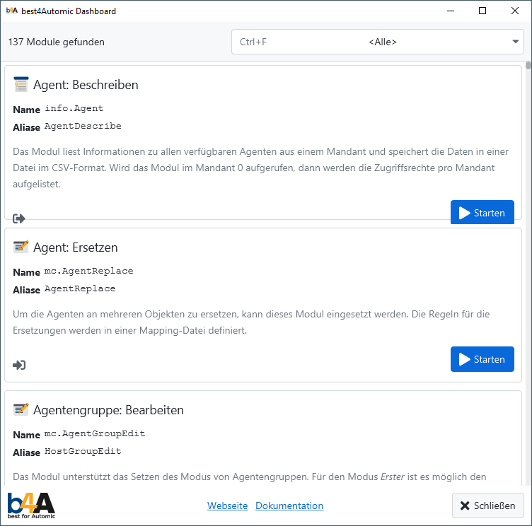 {{b4A}} Dashboard